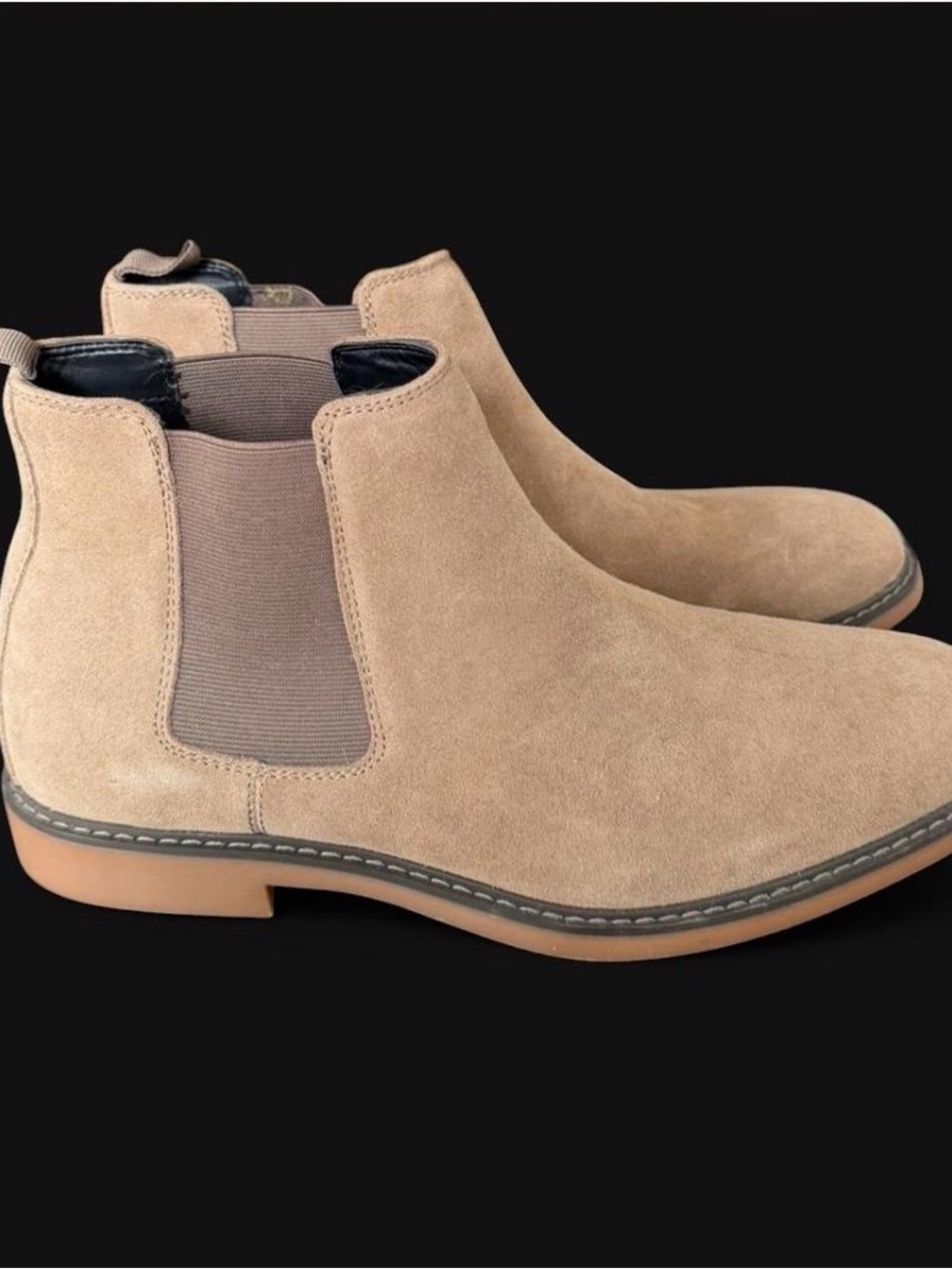 Abound Tan Suede Chukka Chelsea Boots